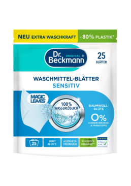 Серветки для прання Dr. Beckmann Magic Leaves універсальні, 25 шт